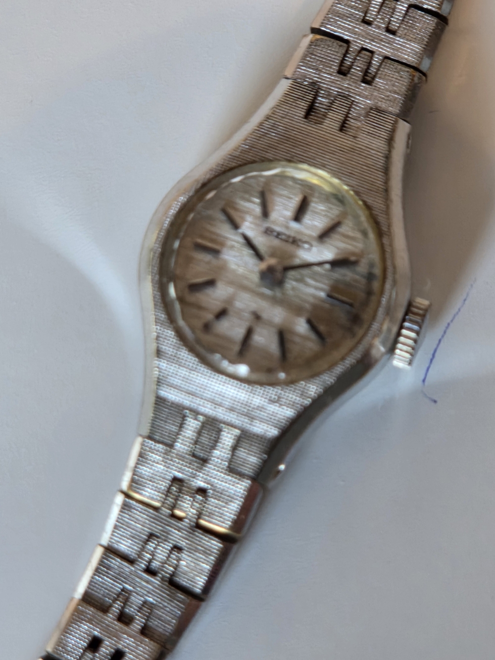 Seiko Silver Toned Women's Dress Watch AS IS